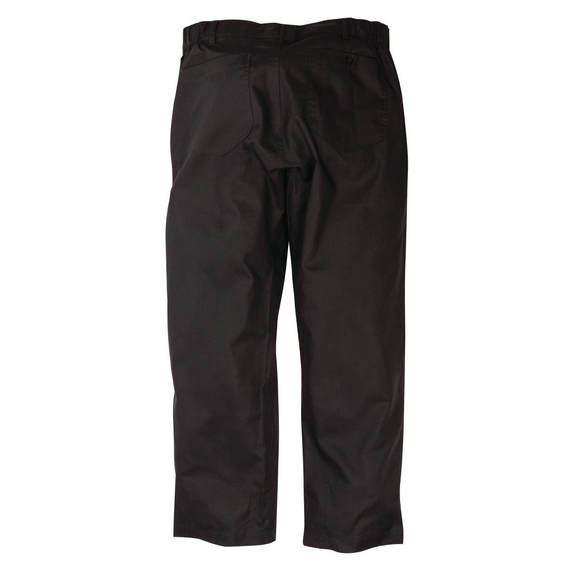 Chef Works Unisex Professional Series Chefkoch-Hose Schwarz Fischgrät S, Bild 9