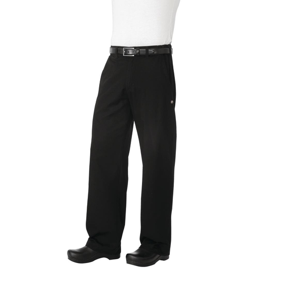 Chef Works Unisex Professional Series Chefkoch-Hose Schwarz Fischgrät S, Bild 10