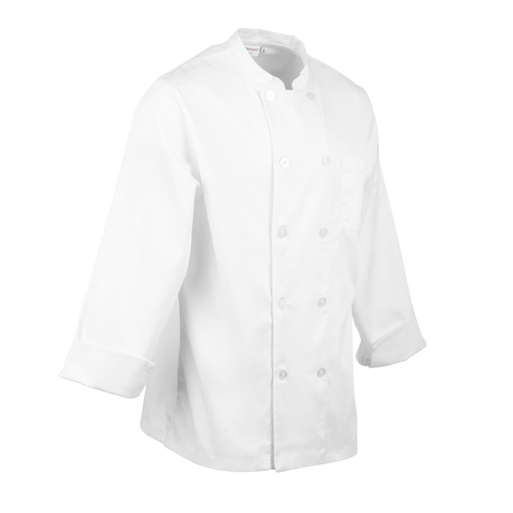 Chef Works Unisex Le Mans Chefs Jacke Weiß L, Bild 2