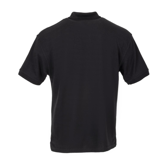 Unisex Poloshirt schwarz L, Bild 4
