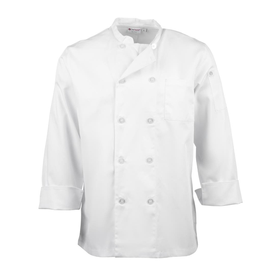 Chef Works Unisex Le Mans Chefs Jacke Weiß M, Bild 8