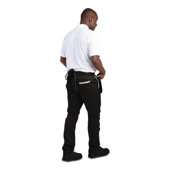 Whites Unisex Kellnerschürze mit Tasche schwarz, Bild 4