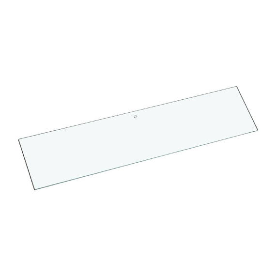 Buffalo Türglas Ersatzteil Passend für CK916