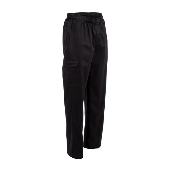 Chef Works Unisex Classic Fit Cargo Chefs Trousers Schwarz L, Bild 2