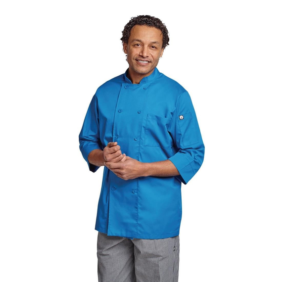 Chef Works Unisex-Kochjacke Blau XL, Bild 10
