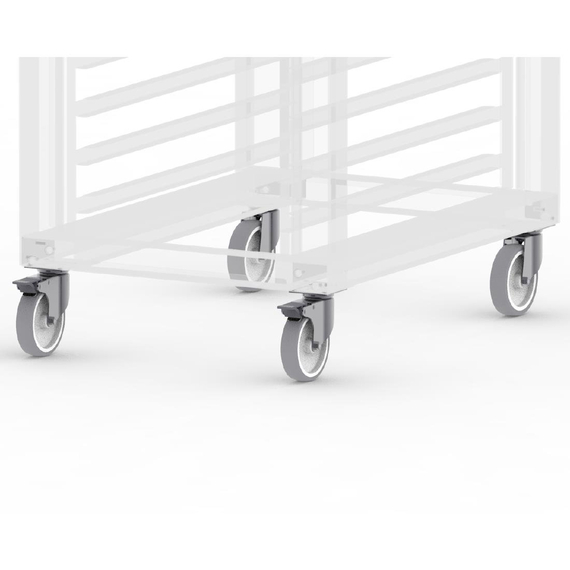 Rollen Kit für Buffalo Kombi-Ofen Ständer