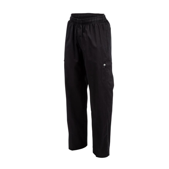 Chef Works Unisex Classic Fit Cargo Chefs Trousers Schwarz XL, Bild 3