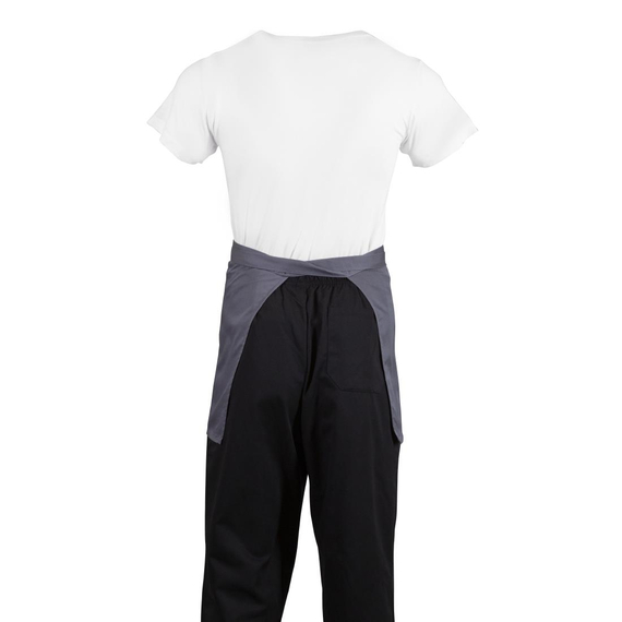 Whites kurze Bistroschürze grau, Bild 7