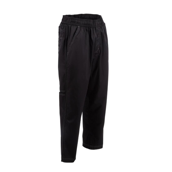 Chef Works Unisex Cool Vent Baggy Chefs Trousers Schwarz L, Bild 3