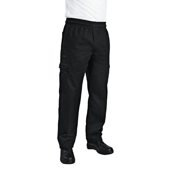 Chef Works Unisex Classic Fit Cargo Chefs Trousers Schwarz M, Bild 9