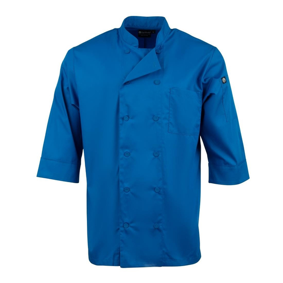 Chef Works Unisex Chefs Jacke Blau M, Bild 4