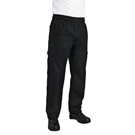 Chef Works Unisex Classic Fit Cargo Chefs Trousers Schwarz L, Bild 9
