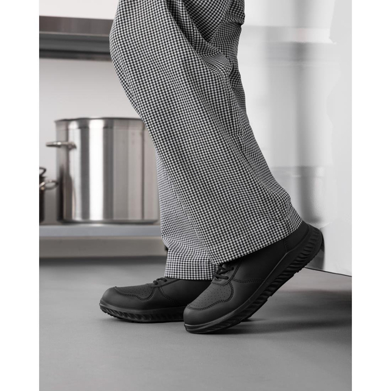 Slipbuster Recycelte Mikrofaser Turnschuhe Mattes Schwarz 40, Bild 8