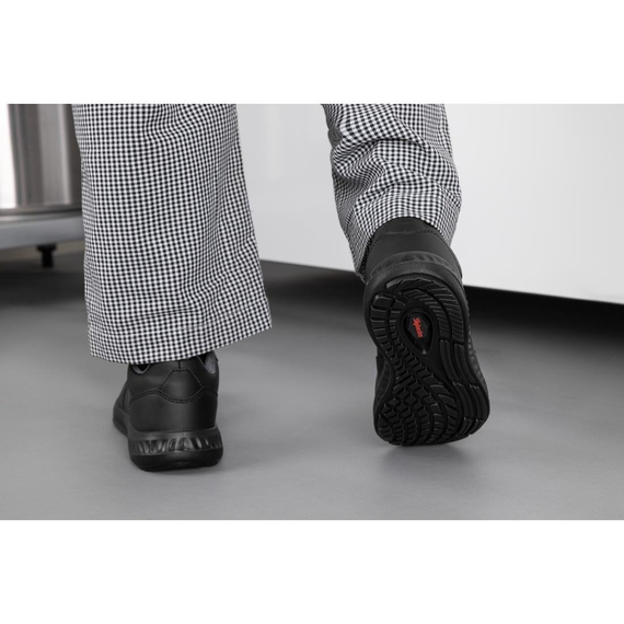 Slipbuster Recycelte Mikrofaser Turnschuhe Mattes Schwarz 41, Bild 9