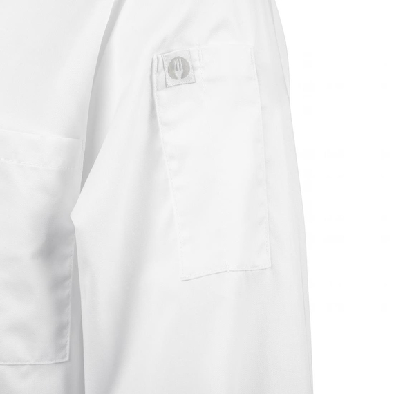 Chef Works Calgary Langarm Cool Vent Unisex Chefs Jacke Weiß 2XL, Bild 4