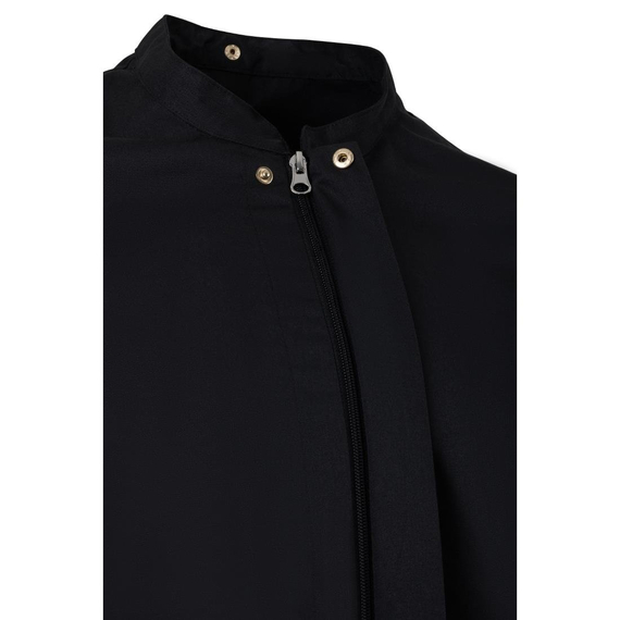 Southside Harlem Kurzarm-Kochjacke, Schwarz, Größe S, Bild 6