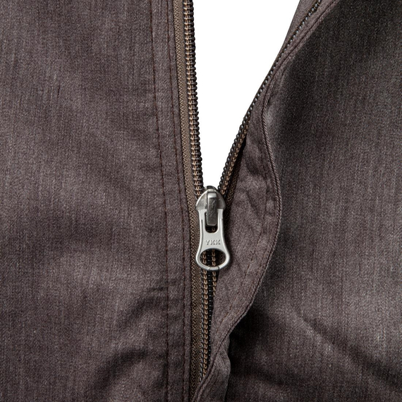 Chef Works Hartford Leichter L/S Mantel mit Reißverschluss Graphit Größe M, Bild 6