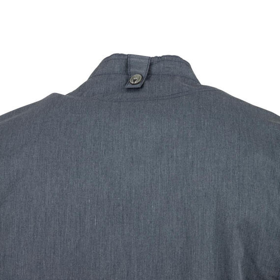 Chef Works Unisex Springfield Leichter Mantel mit kurzen Ärmeln und Reißverschluss Farbe Blau Größe XS, Bild 2