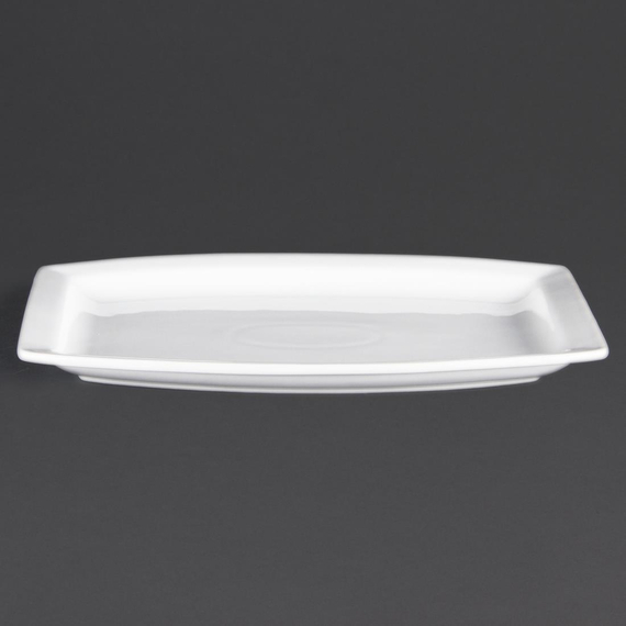 Olympia Whiteware rechteckige Teller 32 x 21cm (6 Stück), Bild 4