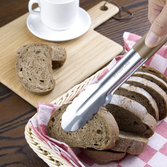 Hygiplas Servierzange mit Farbkodierung braun, Bild 4