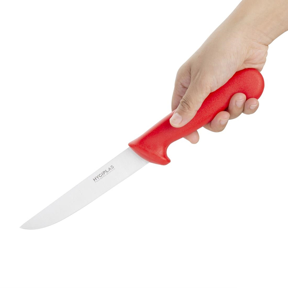 Hygiplas Ausbeinmesser 15cm rot, Bild 2