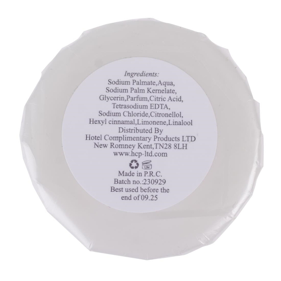 Hotelkomplementär Taylor of London Natural Range Faltseife (100 Stück), Bild 5