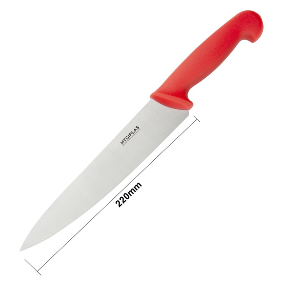 Hygiplas Kochmesser 21cm rot, Bild 5