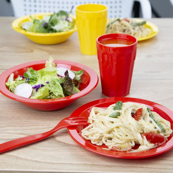 Olympia Kristallon Becher rot 26cl (12 Stück), Bild 5