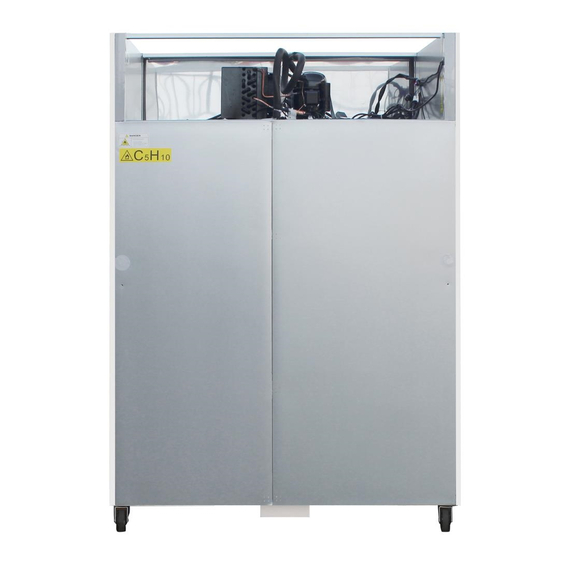 Polar Serie G Kühlschrank weiß 2-türig 1200L, Bild 5