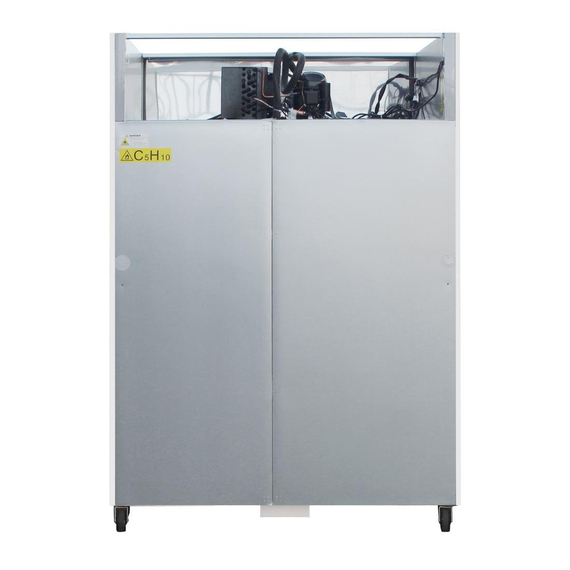 Polar Serie G Gefrierschrank weiß 2-türig 1200L, Bild 5
