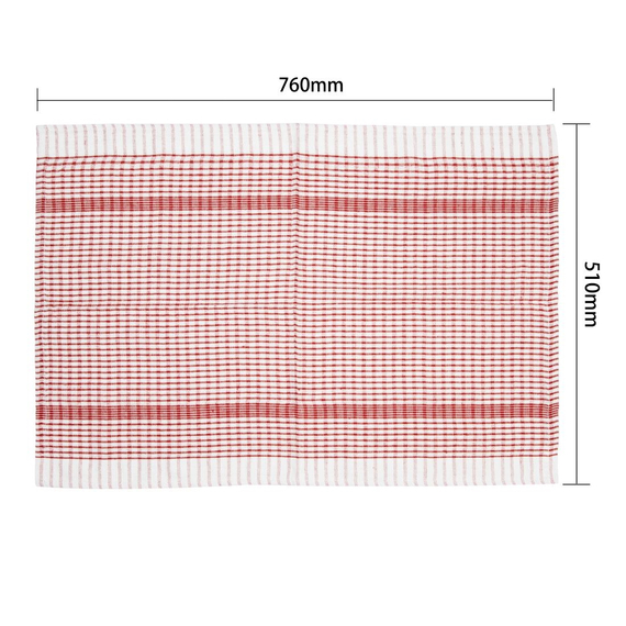 Vogue Wonderdry Geschirrtücher rot (10 Stück), Bild 4