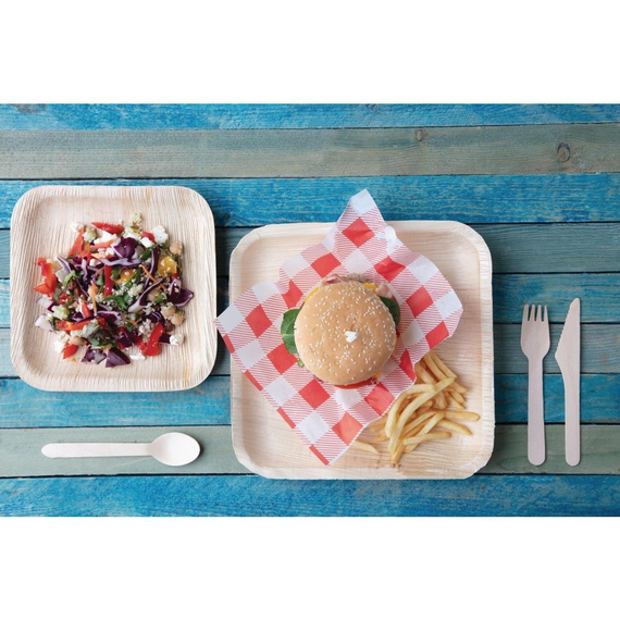 Fiesta Kompostierbare Dessertlöffel aus Holz (Packung mit 100 Stück), Bild 5