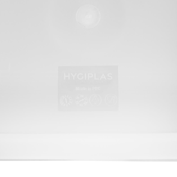 Hygiplas Deckel quadratisch für Vorratsbehälter 1,5 und 3,5L weiß, Bild 3