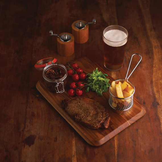 Olympia rundes Frittierkörbchen mit Stiel Edelstahl 8cm, Bild 2