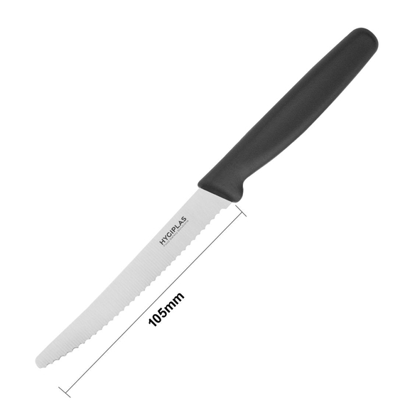 Hygiplas schwarz Tomatenmesser 10cm, Bild 5