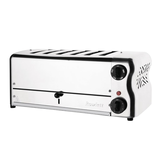 Rowlett Esprit 6 Slot Toaster Chrom mit 2 zusätzlichen Elementen und Sandwichkäfig, Bild 7