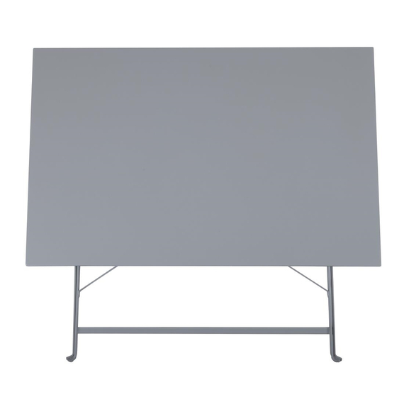 Bolero Klapptisch Pavillonstil Grau 1100mm x 700mm, Bild 8