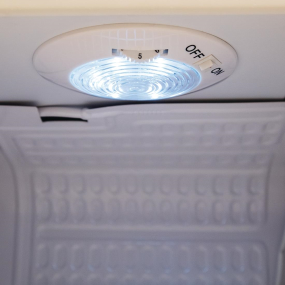 Polar C-Serie Kühlschrank mit Glastür zur Hälfte Weiß, Bild 6