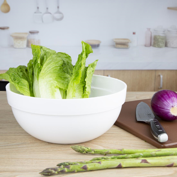 Nisbets Essentials Polypropylen Schüssel weiß 3Ltr, Bild 5