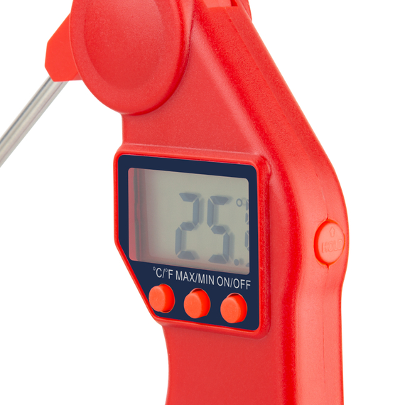 Hygiplas Easytemp Farbcodiertes rotes Thermometer, Bild 3