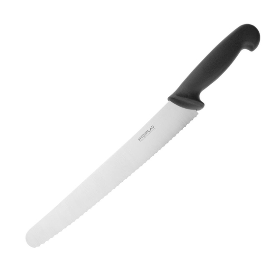 Hygiplas schwarz Bäckermesser 25cm
