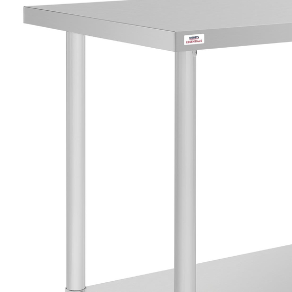 Nisbets Essentials Edelstahl Tisch 800 x 600mm, Bild 4