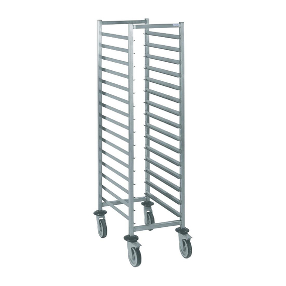 Tournus GN 1/1 Regalwagen 15 Etagen