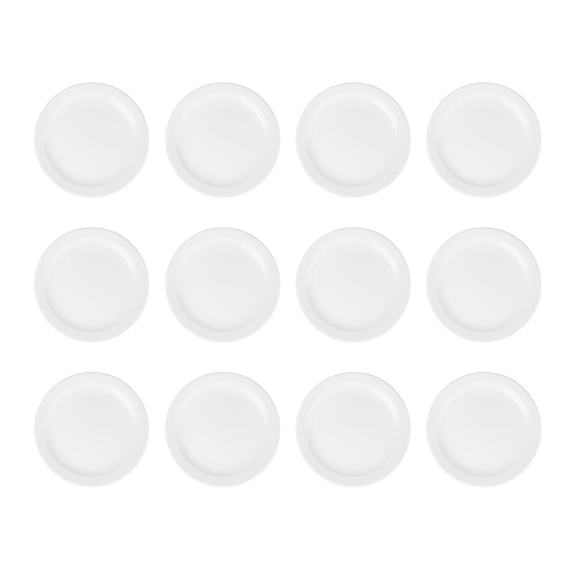 Olympia Athena runde Teller mit schmalem Rand 25,4cm (12 Stück), Bild 8