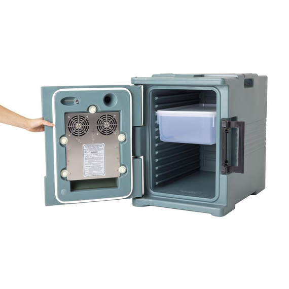 Cambro Beheizter isolierter Lebensmittelbehälter graublau, Bild 8