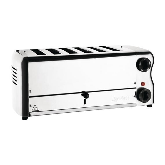 Rowlett Esprit 6 Slot Toaster Chrom mit 2 zusätzlichen Elementen und Sandwichkäfig, Bild 6