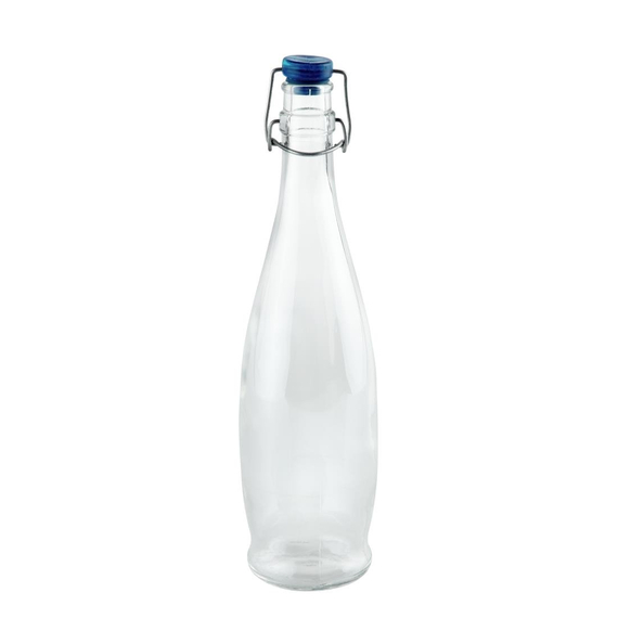 Glasflaschen mit Bügelverschluss 1L (6 Stück)