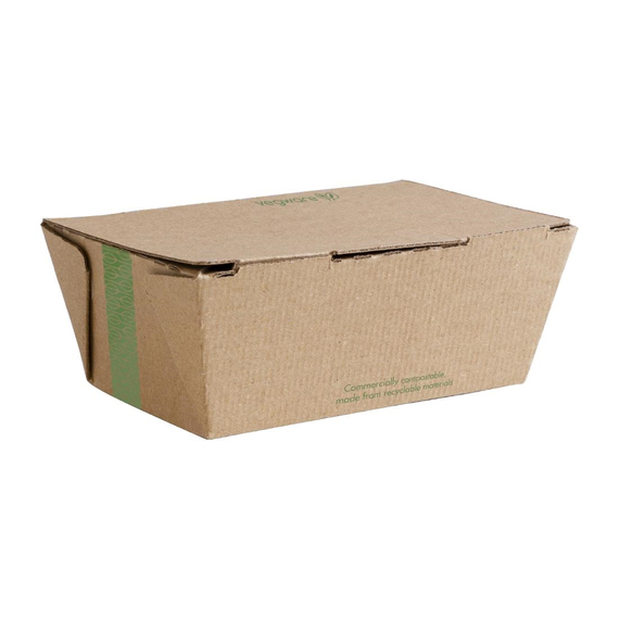 Vegware kompostierbare geriffelte  Box zum Mitnehmen(300 Stück), Bild 2