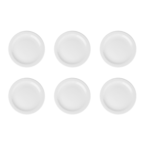 Olympia Athena runde Teller mit schmalem Rand 28,4cm (6 Stück), Bild 9