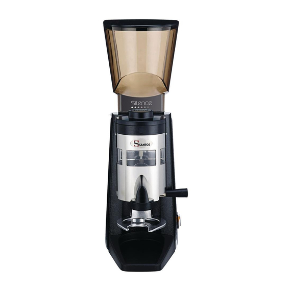 Santos leise Espresso Kaffeemühle mit Spender 40A
